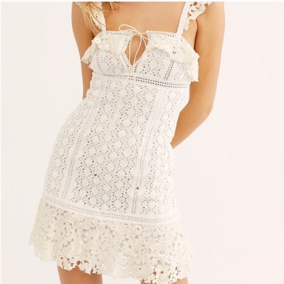 ✨HP✨Free People Cross My Heart Mini Dress ✨ - Picture 6 of 9